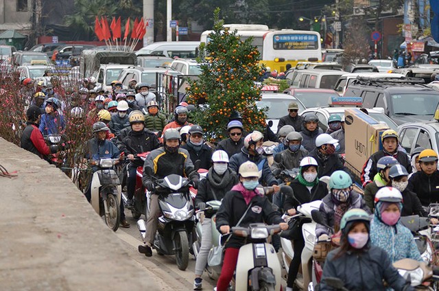 Người dân Thủ đô rộn ràng sắm Tết ảnh 7